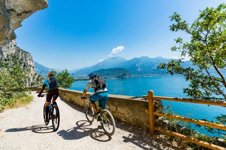 Bici sul lago di Garda