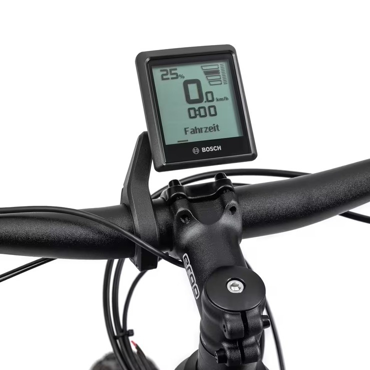 Il display sulla nuova Decathlon RR900e Bosch Performance CX