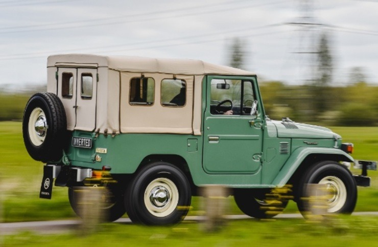 La Toyota Land Cruiser in versione elettrica