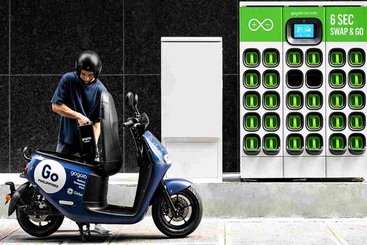 Gogoro e la tecnica del battery swap
