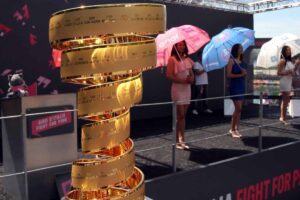 La coppa del Giro d'Italia
