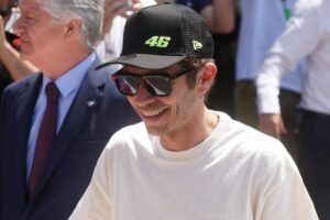 Valentino Rossi sorridente