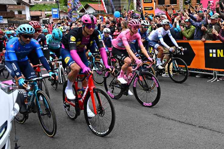 Ciclisti al Giro d'Italia