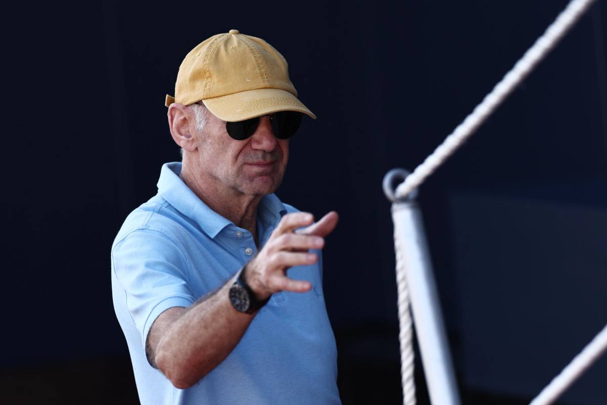Adrian Newey nei box