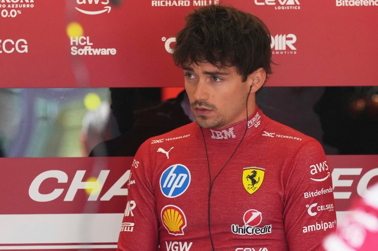 Charles Leclerc, pilota della Ferrari
