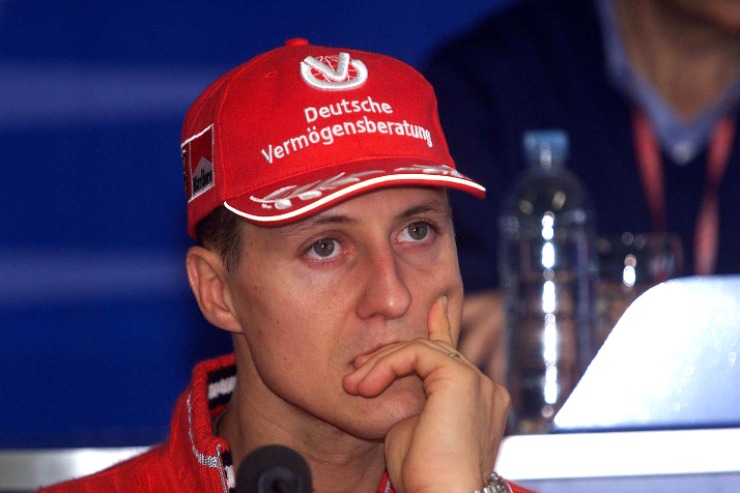 Michael Schumacher ai tempi della Ferrari