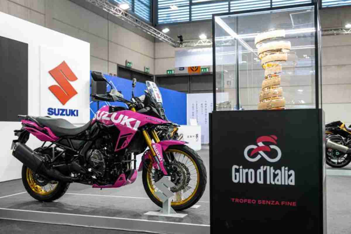 Moto Suzuki al Giro d'Italia