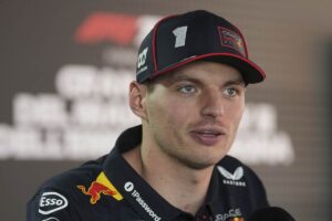 Max Verstappen conferenza stampa